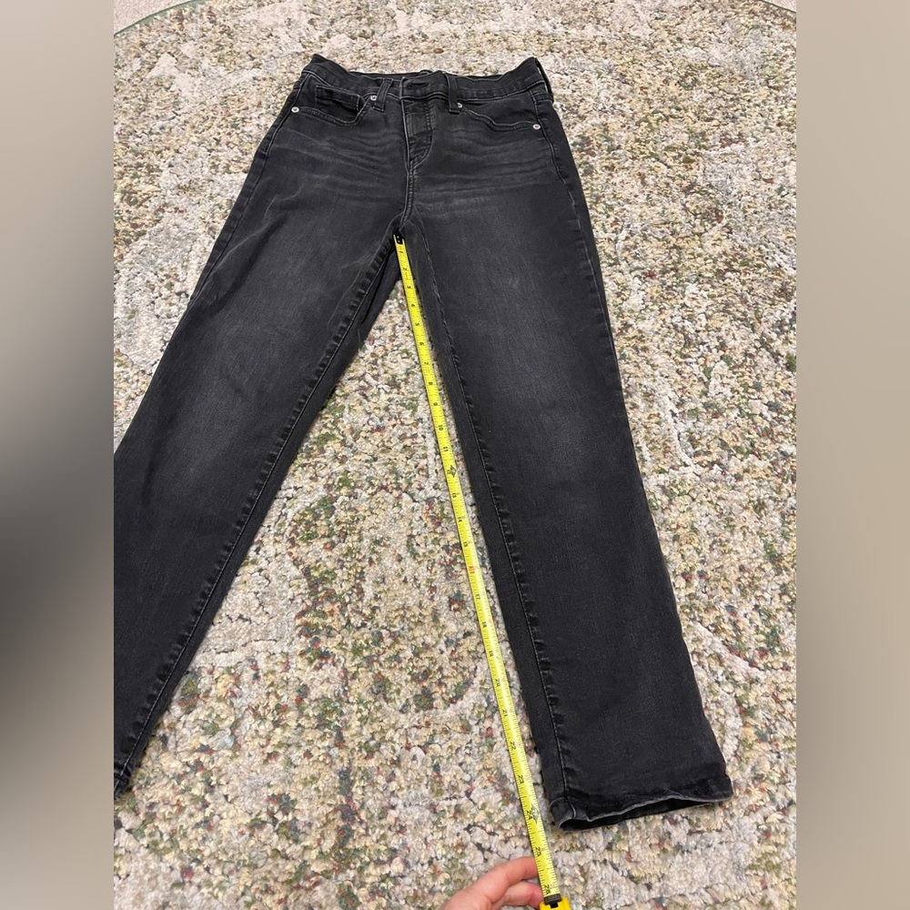 Banana Republic Charcoal Ankle Jeans